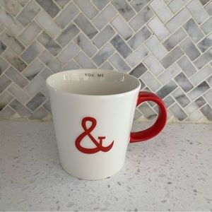 Starbucks Mug You. Me. Ampersand 2013 Love Couple Together